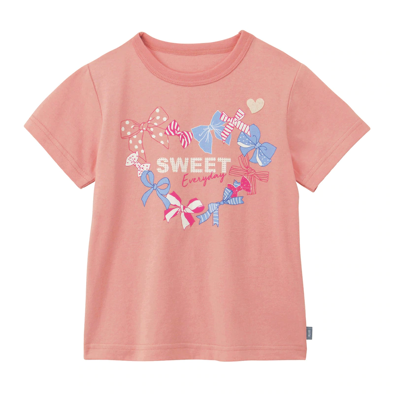 日本千趣會 - GITA 天竺棉印花短T-櫻桃-黃