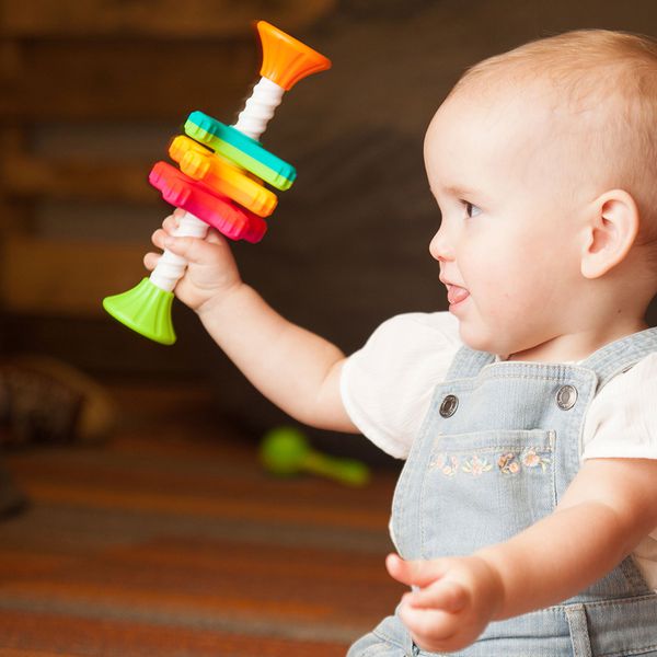 美國 FatBrain - 迷你彩虹旋轉樂-含三種轉盤