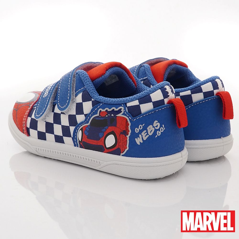漫威MARVEL - 台灣製蜘蛛人休閒鞋(中小童段)-藍紅