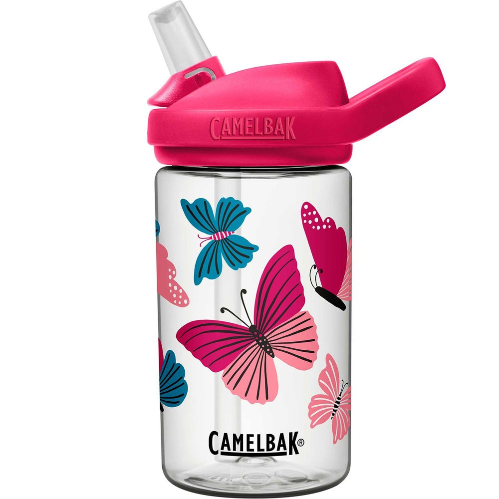 CamelBak - EDDY+ 兒童吸管運動水瓶-彩色蝴蝶 (400ml)-145g