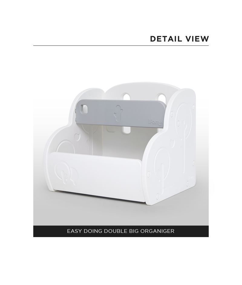 【韓國 ifam】夢幻兒童收納家具 書架收納組、多功能收納櫃