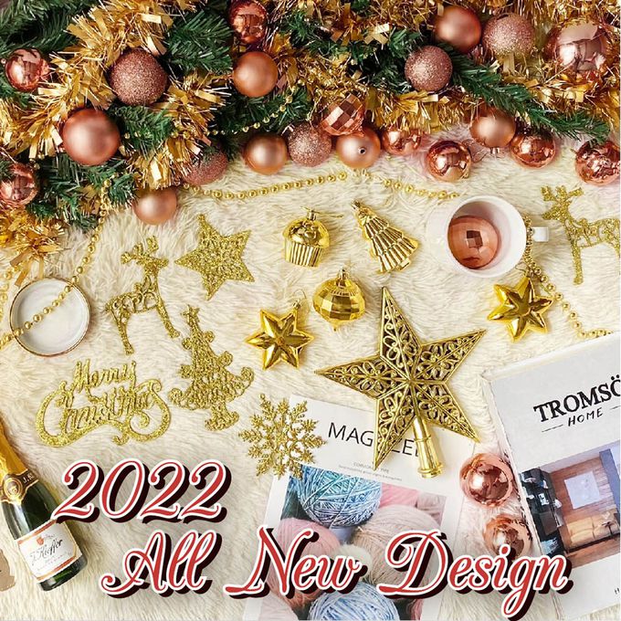 TROMSO - 北歐絕美聖誕樹-奢華玫瑰金 (210cm)