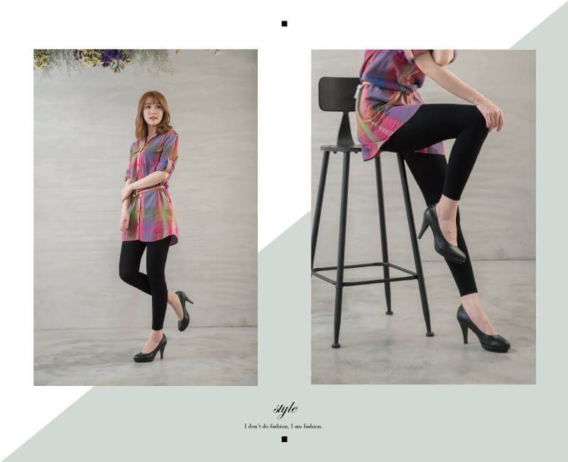 貝柔 Peilou - 180D加壓塑腿刷毛九分內搭