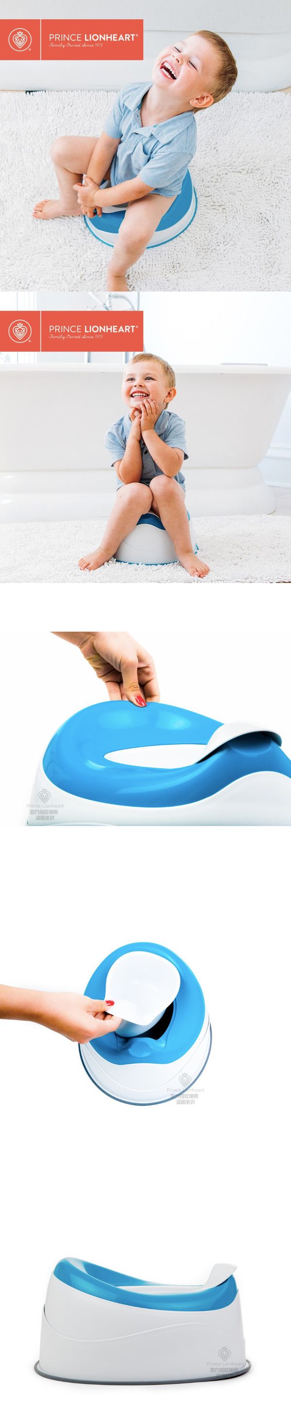 美國PRINCE LIONHEART - 舒適輕便型幼兒學習馬桶(便盆/便座)-漿果藍