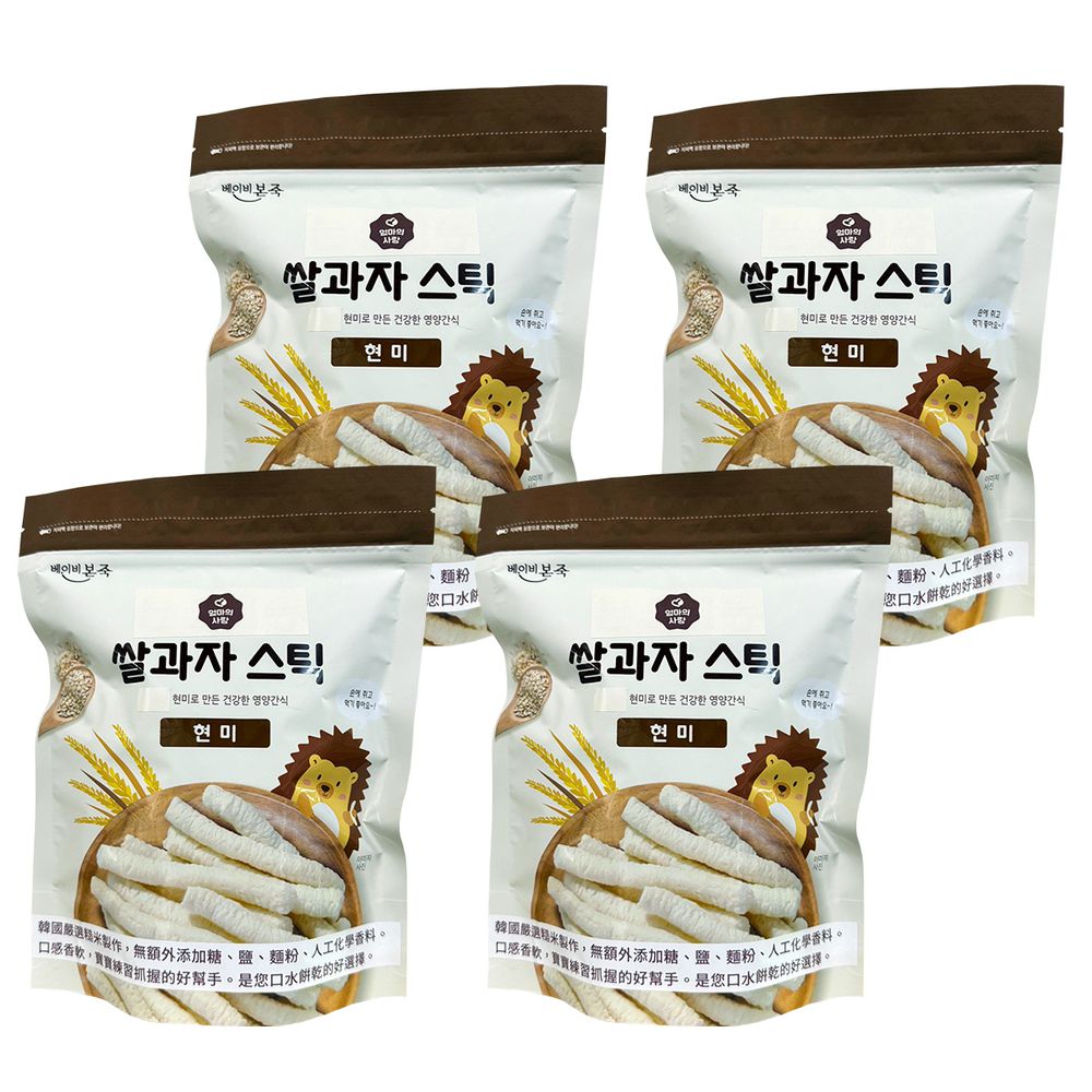 baby bon寶寶米棒-糙米口味-4包組-效期2025/12/22-30克