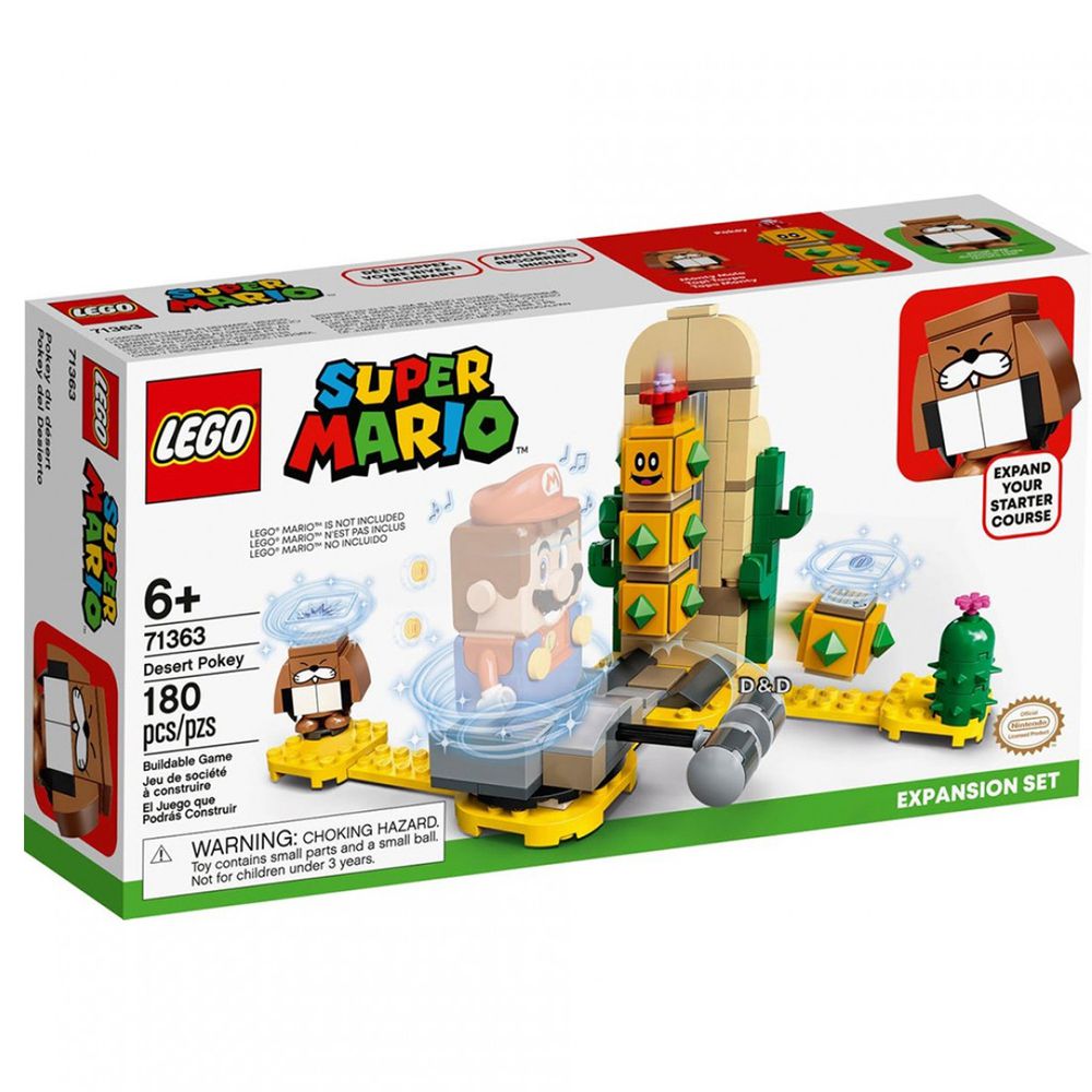 樂高積木 LEGO《 LT71363 》SUPER MARIO超級瑪利歐系列-Desert Pokey Expansion Set沙漠刺球丸子-180pcs