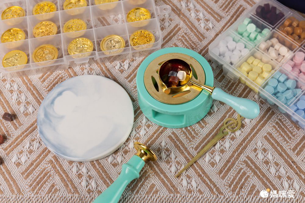 國小生療癒手作【 火漆章／封蠟 】入門超值組合非這團莫屬 ✩