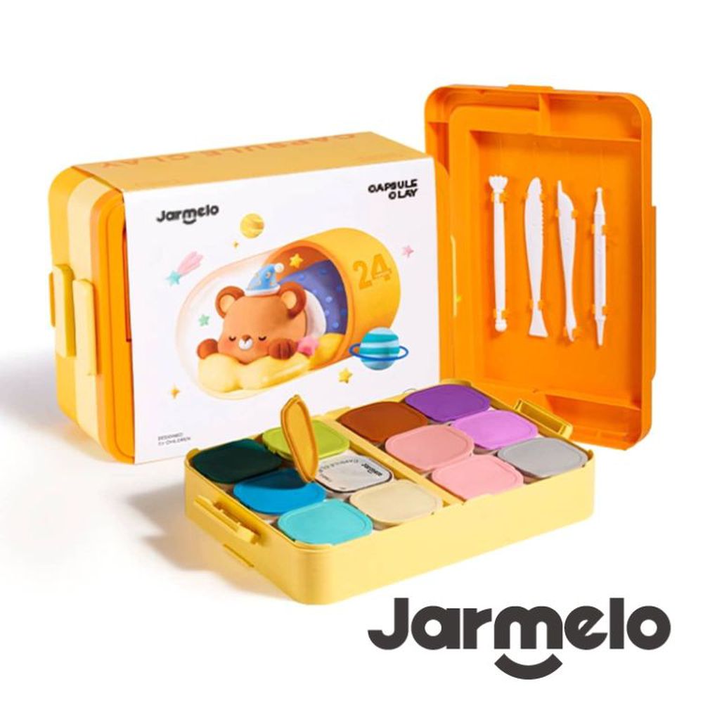 萌趣寶貝膠囊超輕黏土組(24色) JA97090