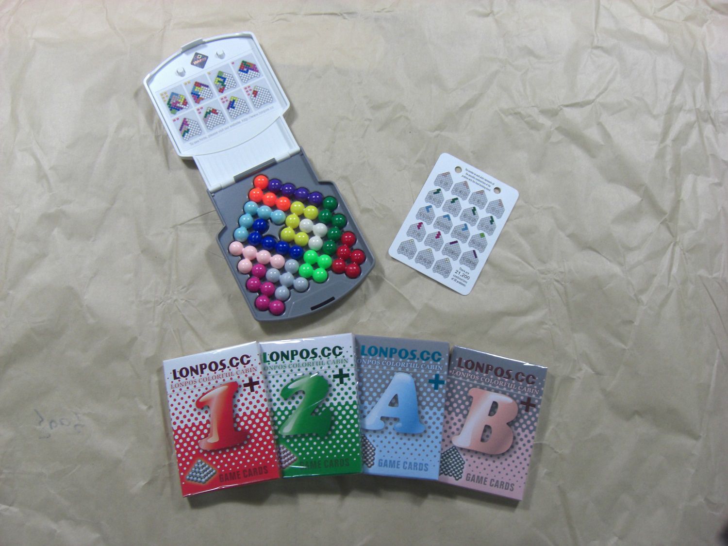 龍博士 - 益智拼盤套組-808七彩智慧屋精裝版-4Y+