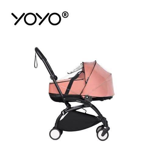 Stokke - YOYO² 法國 0+ Bassinet Rain Cover 便攜式睡籃 雨罩-黑色