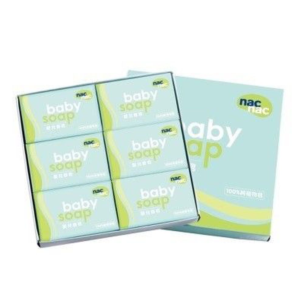 nac nac - 嬰兒香皂-超低價-6入/盒
