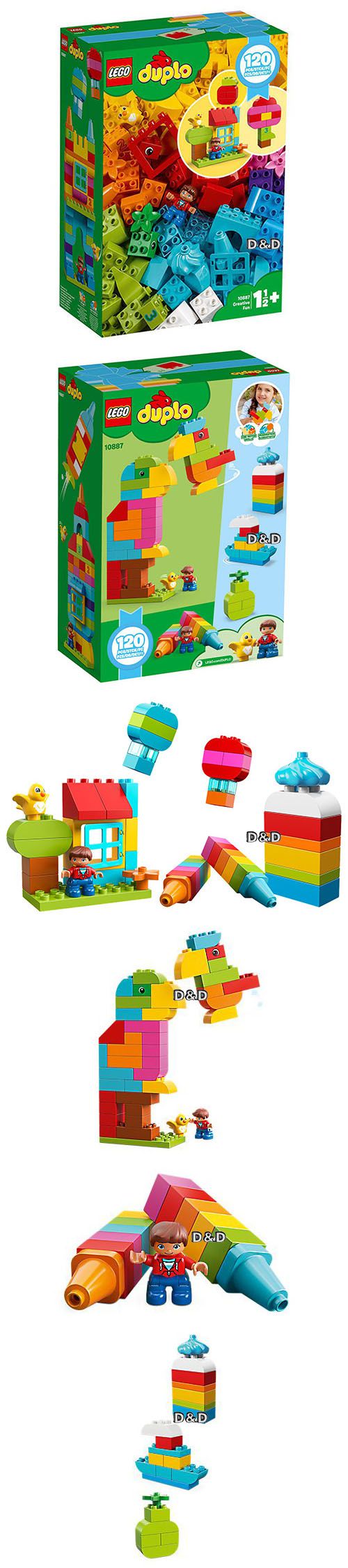 樂高 LEGO - 樂高 Duplo 得寶幼兒系列 - 歡樂創意顆粒套裝 10887-120pcs
