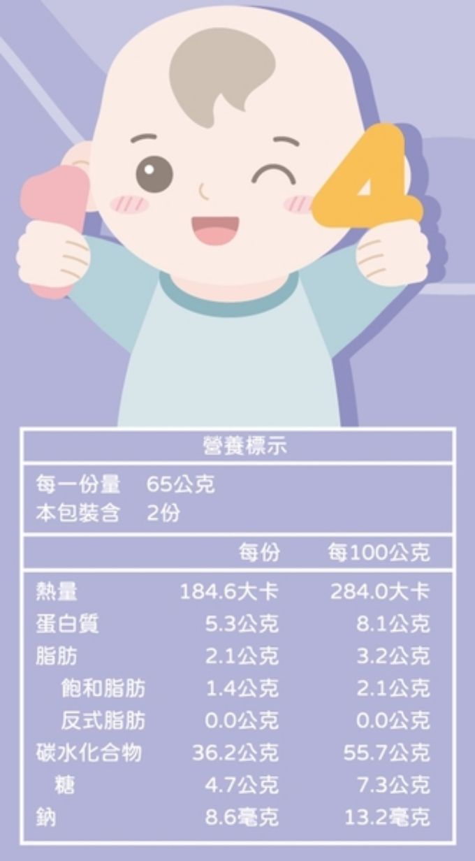 兔比媽咪廚房 - 滿天星寶寶饅饅-130g