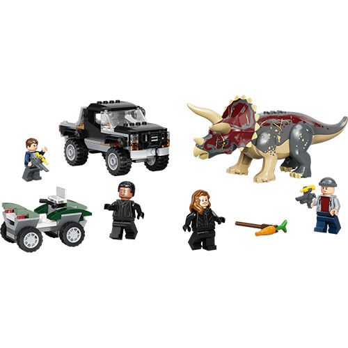 樂高 LEGO - 樂高積木 LEGO《 LT76950 》Jurassic World 侏儸紀世界系列 - Triceratops Pick-up Truck Ambush-210pcs