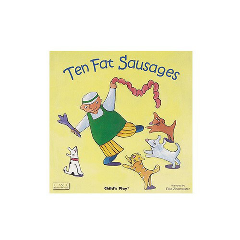 有聲書-TEN FAT SAUSAGES /平裝繪本+CD