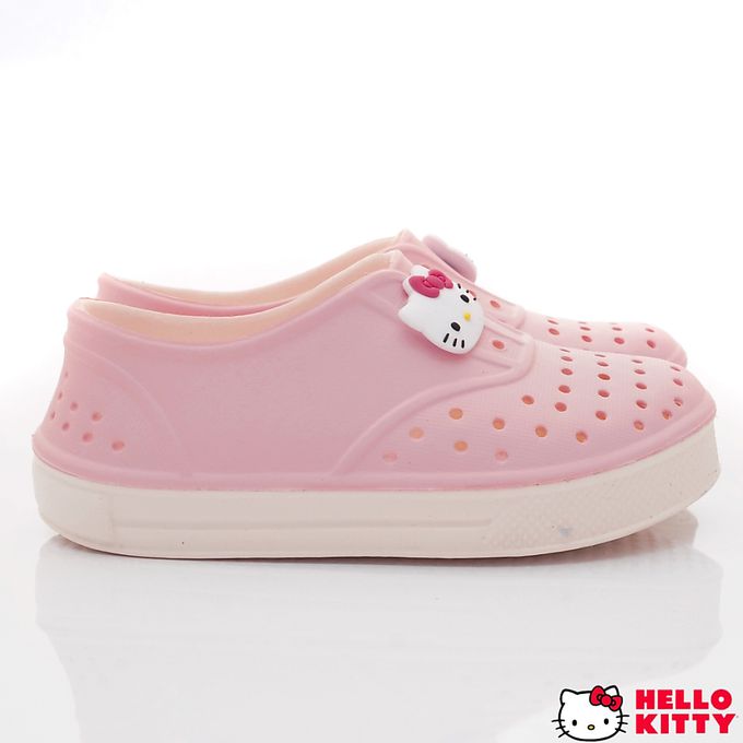 HELLO KITTY - HELLO KITTY超輕洞洞休閒款 823637粉(中小童段)-休閒鞋-粉