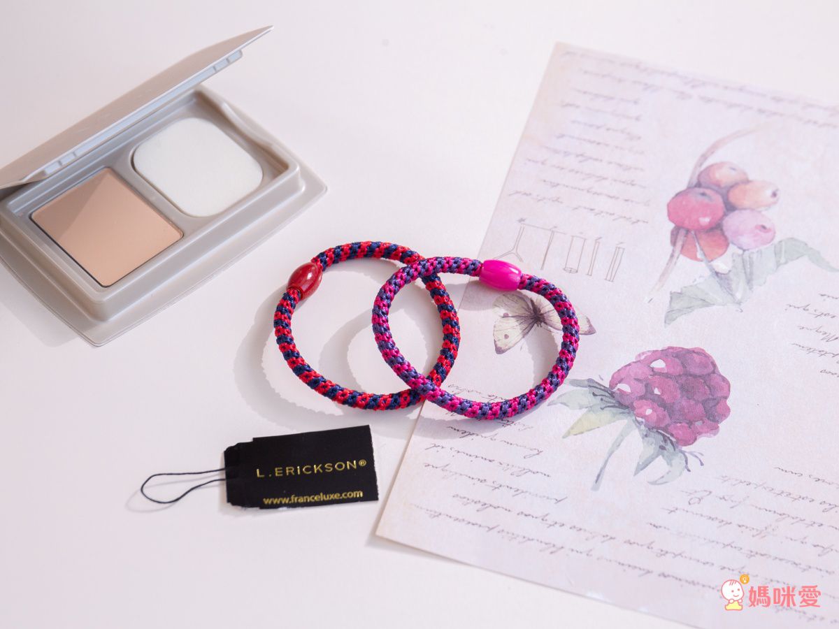 L. ERICKSON - 彈力髮圈-細款-Denim-12入組