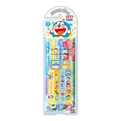 哆啦A夢牙刷-3歲以上-3入