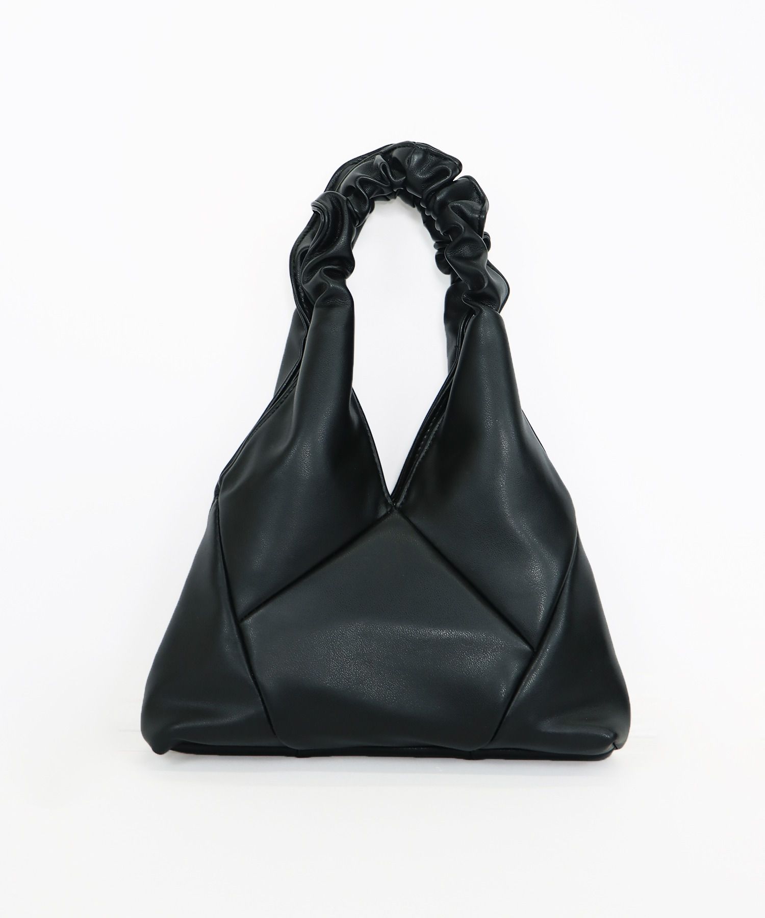 日本 BLUE EAST - 捲捲提把交叉皮革肩背包-卡其