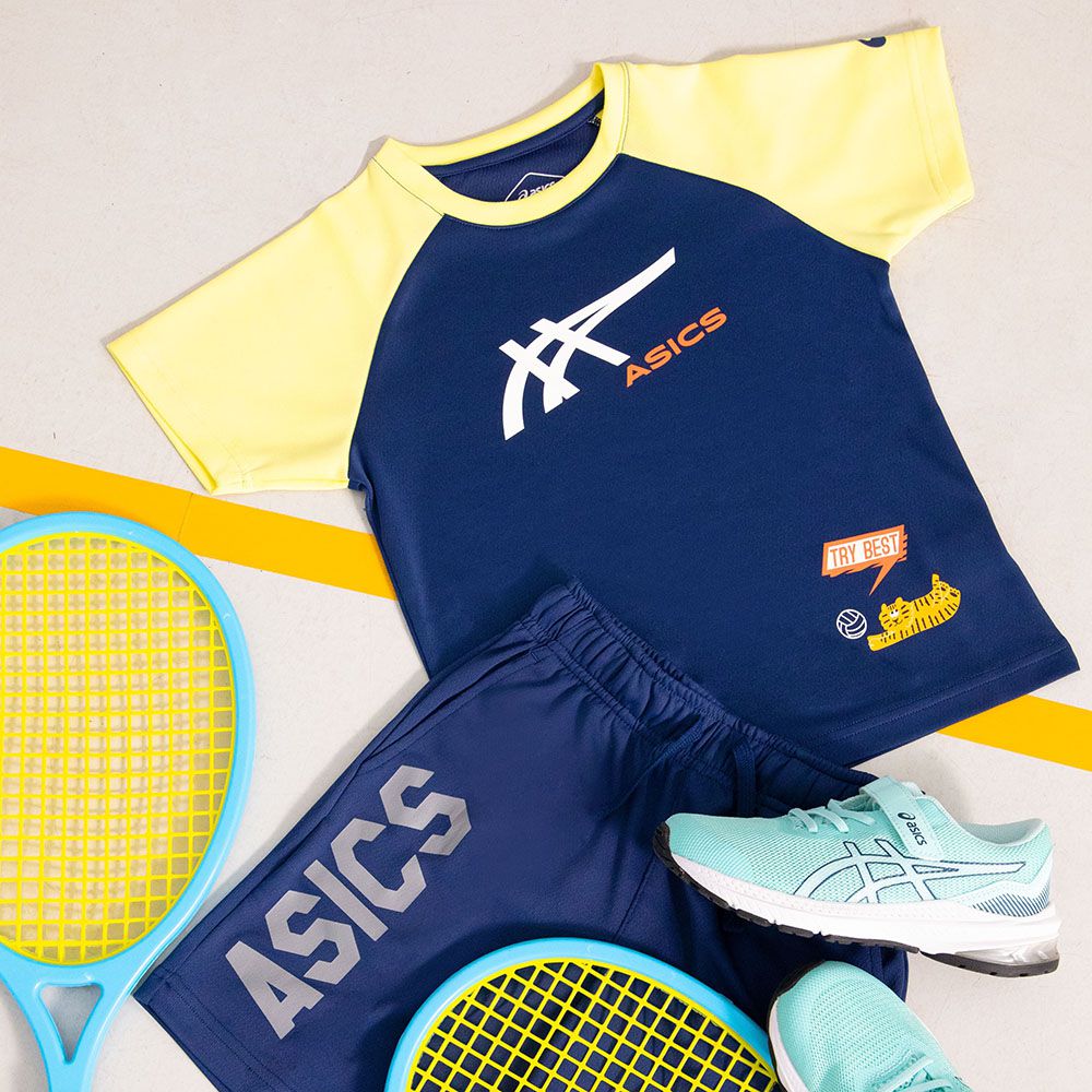 ASICS 亞瑟士 - 童 老虎 短袖上衣 兒童 服飾 2033B402-400