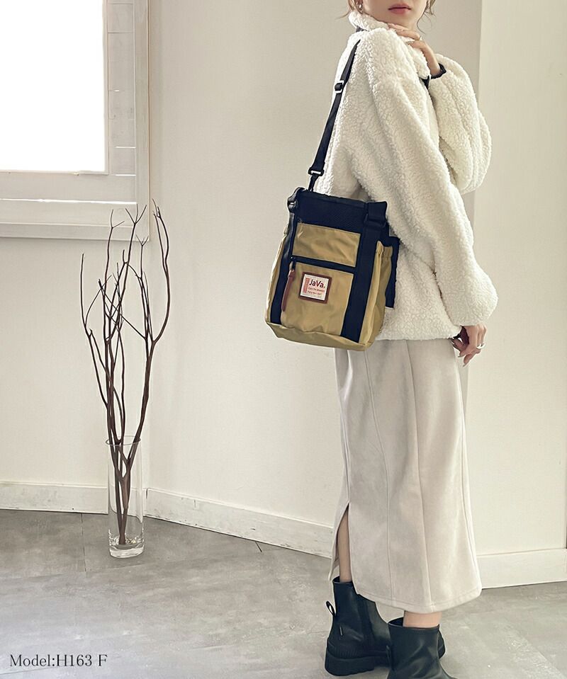 日本 Classical Elf - 2WAY美式休閒抽繩水桶包-豹紋