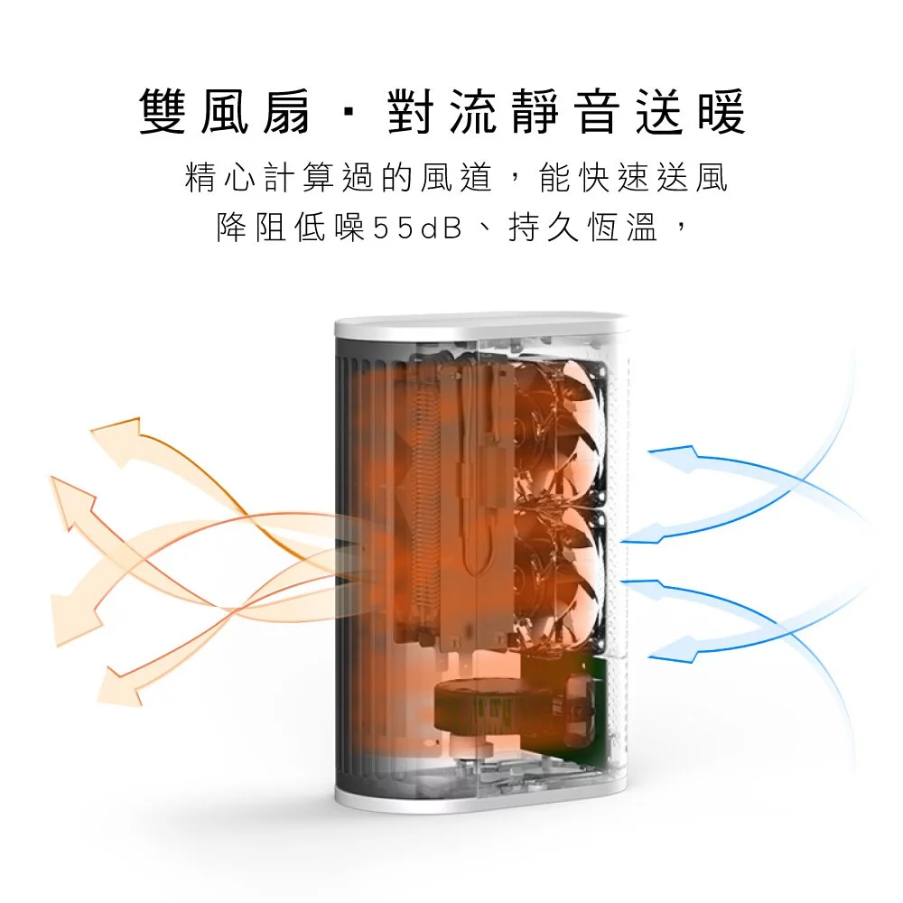 KINYO - 迷你立臥兩用電暖器 (EH-80) (W129xH73xD194 mm)