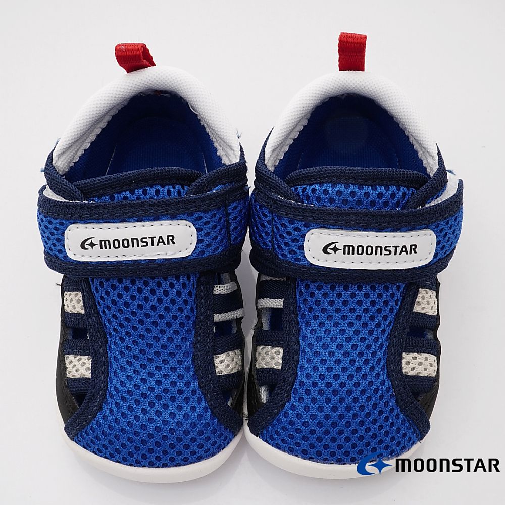 MOONSTAR日本月星 - 穩健寶寶學步鞋(寶寶段)-寶藍