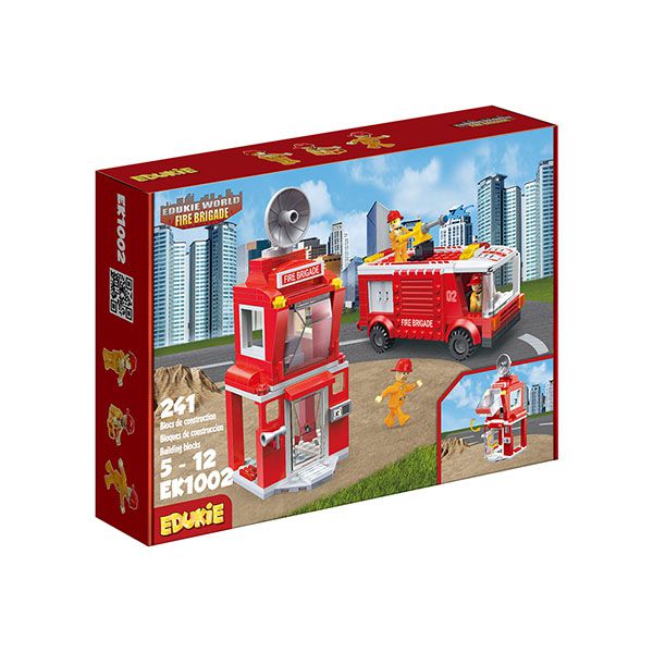 BBlocks - 基本顆粒 消防隊 消防車出發站 1002-241pcs