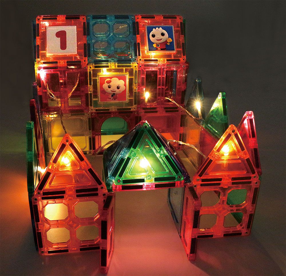 風車圖書 - 百變歡樂閃亮城堡-FOOD超人創意磁力片