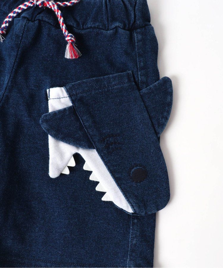 日本 BIT'Z - 動物造型大口袋短褲-美洲獅-寶石綠