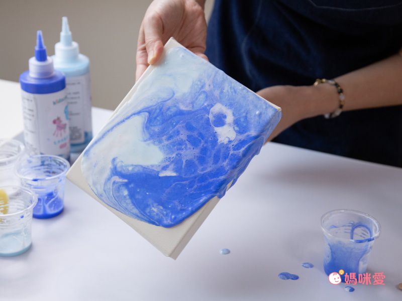 kidzcrayon - 兒童無毒顏料(手指膏/流體畫)250ml補充瓶-白