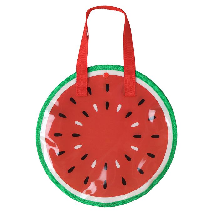 日本 ZOOLAND - 夏日可愛圓形玩水/游泳包-貝殼-薰衣草紫 (32x32cm)