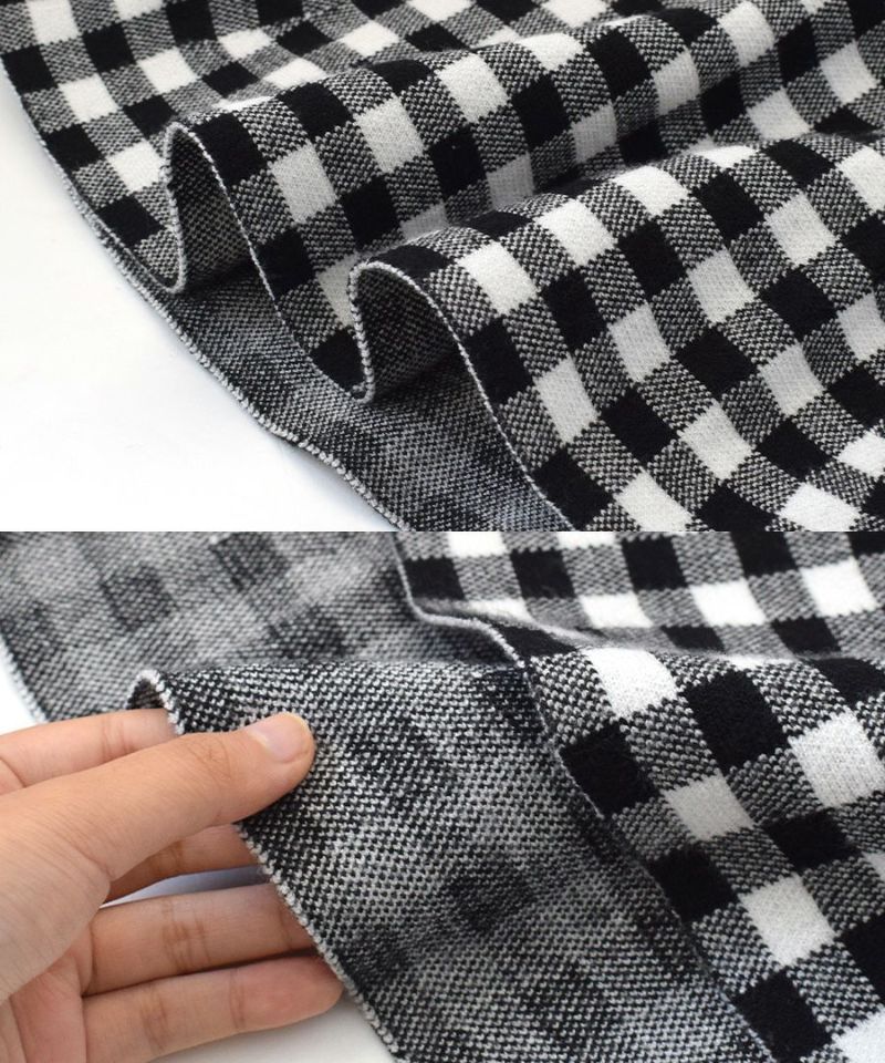 日本 zootie - 時尚格紋魚尾裙-黑白