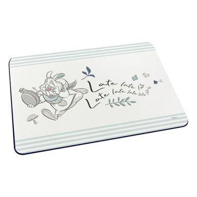 收納王妃 - 迪士尼 Disney兔子系列【奔跑白兔】軟式珪藻土吸水地墊 浴室地墊 腳踏墊 吸水墊60X40X0.5cm