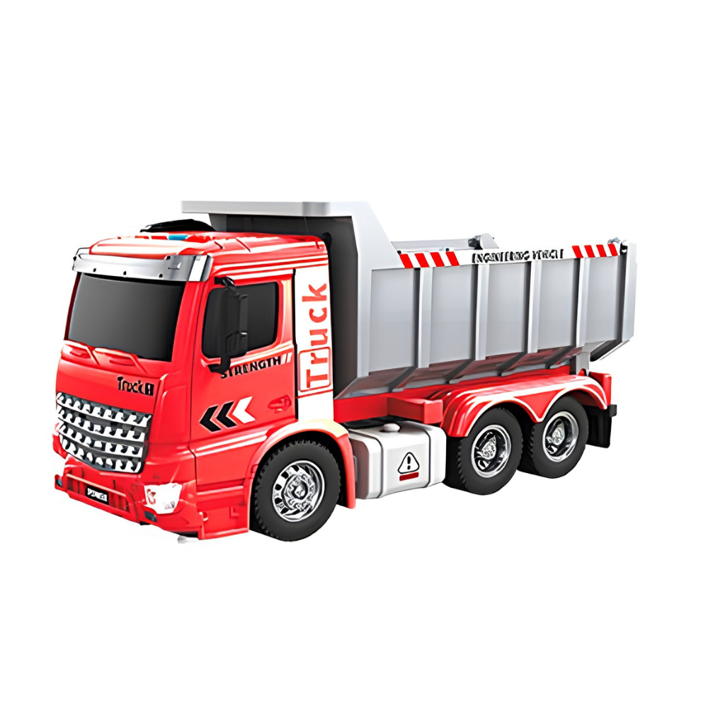 慣性磨輪工程車-砂石車  (聲光滑行 挖土機 拖吊車 水泥車 起重機 廂型車 垃圾車 砂石車 男孩 兒童 玩具  男童生日禮物 )