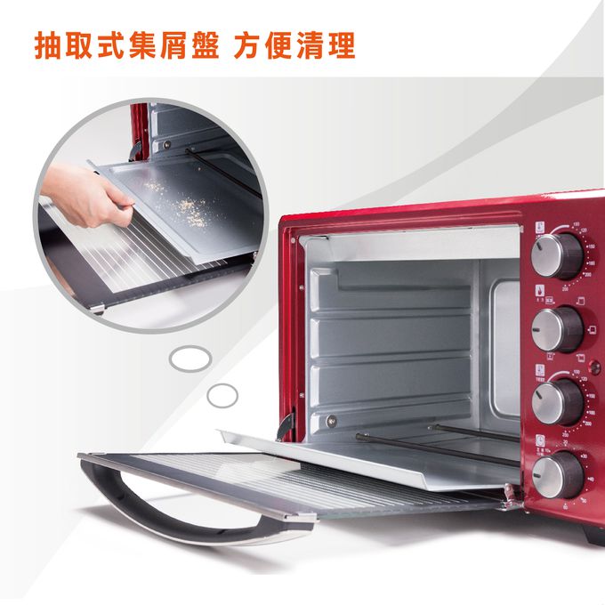 上下獨立可調溫控，可調溫度至250度