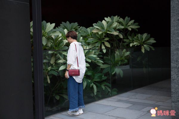 日本 cachecache - 3way蝴蝶結錢夾包-SILGY銀粉x灰