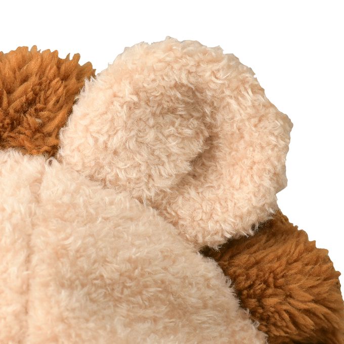 akachan honpo - 柔軟刷毛帽-動物-淺卡其色