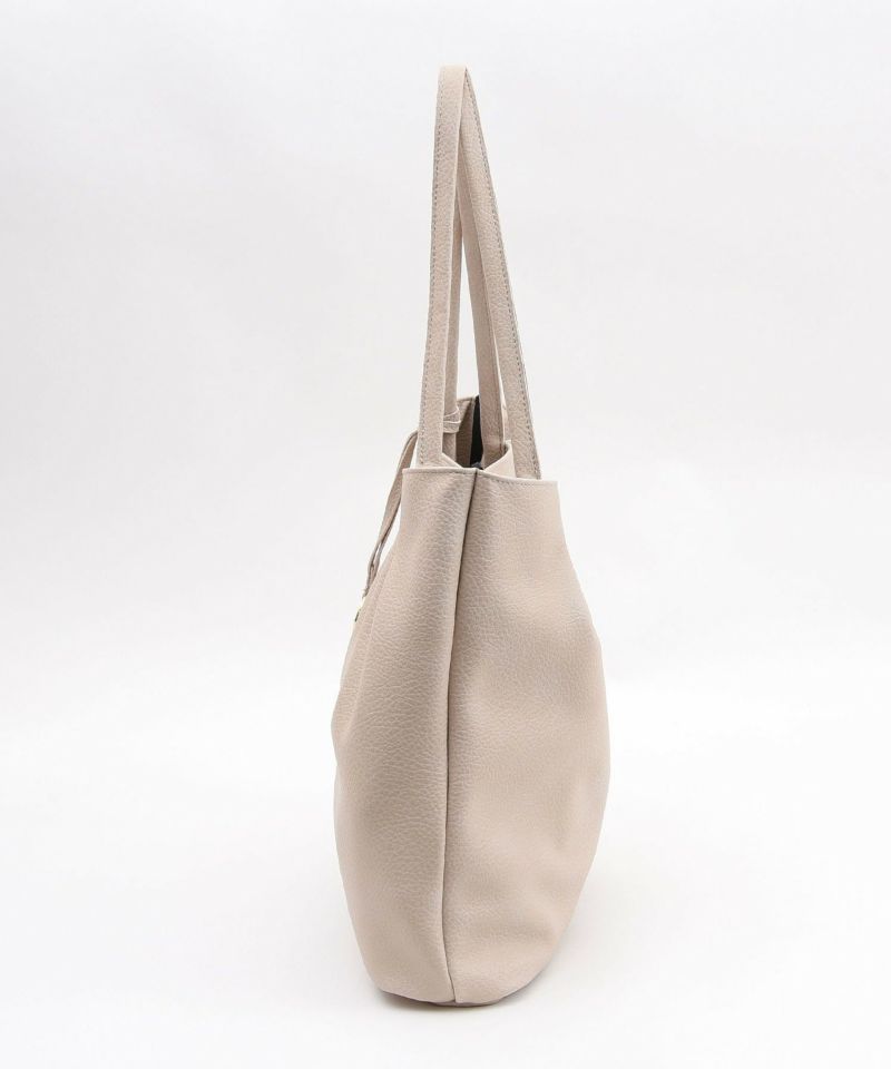 日本 COOCO - 簡約抓皺大容量肩背包-水藍 (37x33.5x10cm)