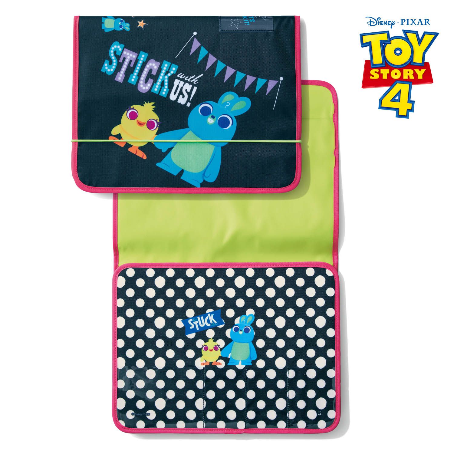 日本千趣會 - 迪士尼 多夾層風琴式文件夾(可放A4)-熊抱哥 (33.5×25.5×2cm)