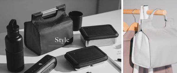 LiFE RiCH - Double Box 保溫托特包-俐落黑