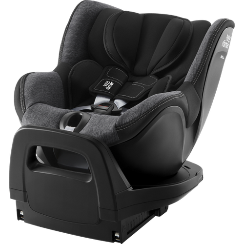 德國原裝Dualfix Pro ISOFIX 360度旋轉0-4歲汽座-石墨灰-(贈皮椅保護墊)