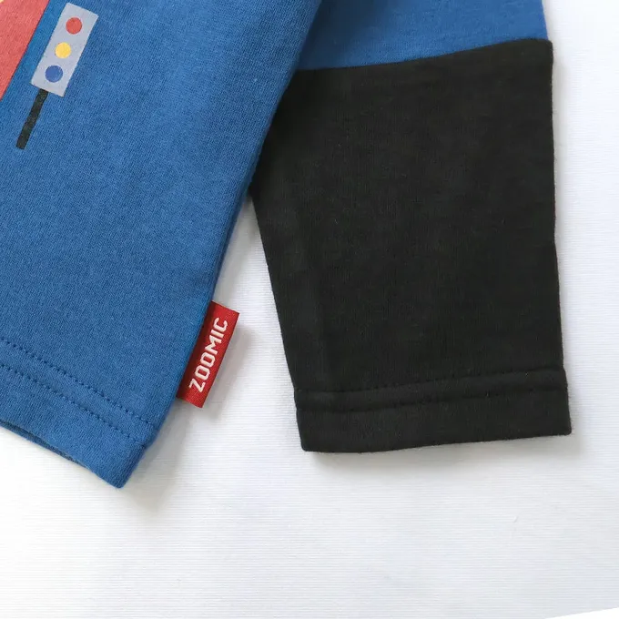 日本 ZOOLAND - 熊熊救援隊 立體翻翻長袖上衣-黃