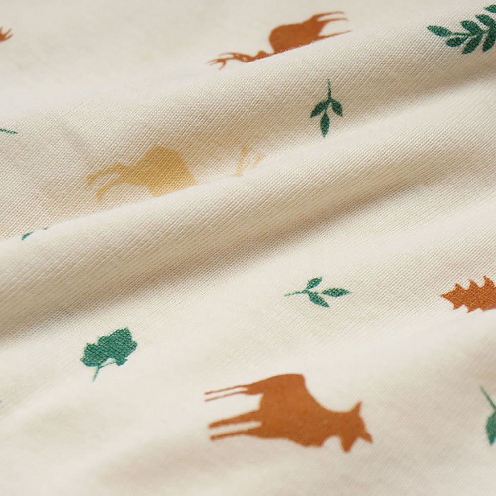 Annypepe - 男童純棉鹿三角褲-米黃 (110-150cm)