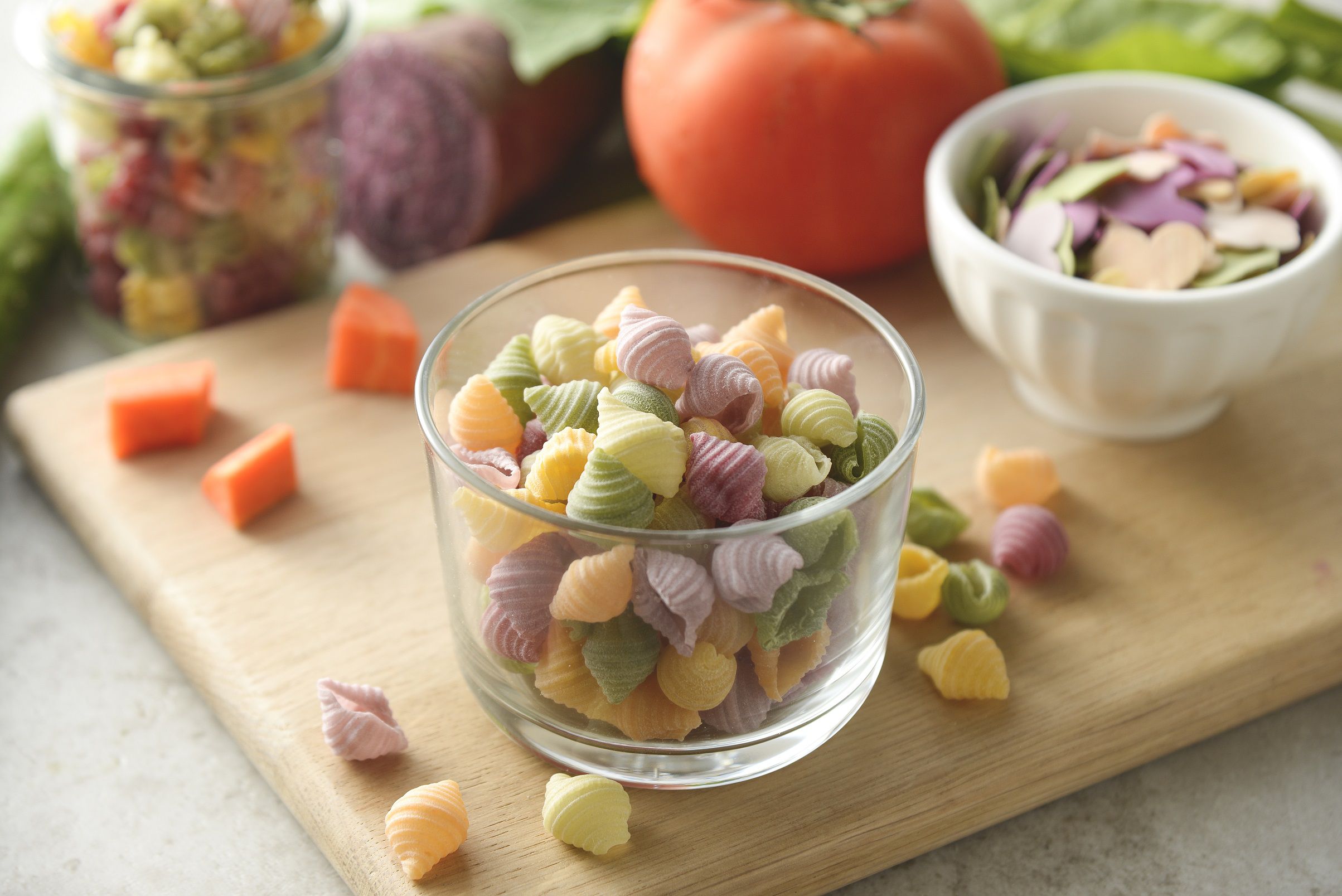 港媽私房手作 - 手工無添加寶寶蔬果義大利麵-小海螺麵-150G/袋