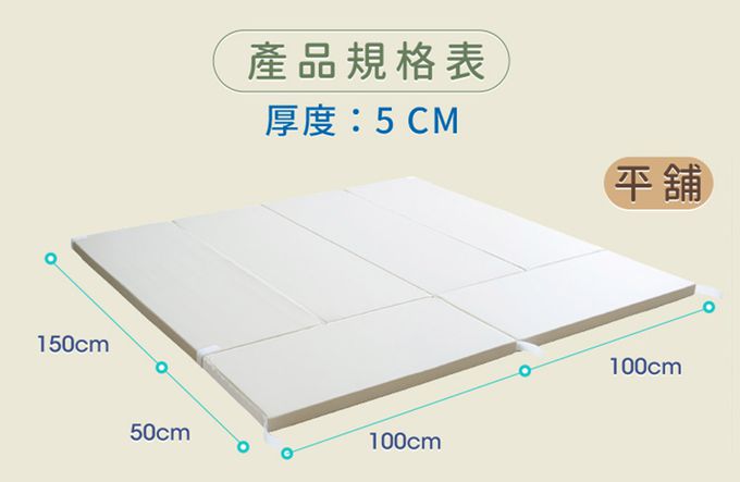 巧福 CHIAO FU - 兒童折疊地墊城堡CF-1015M-超厚5cm(地墊/兒童地墊/圍欄/幼童睡墊/安全防撞)