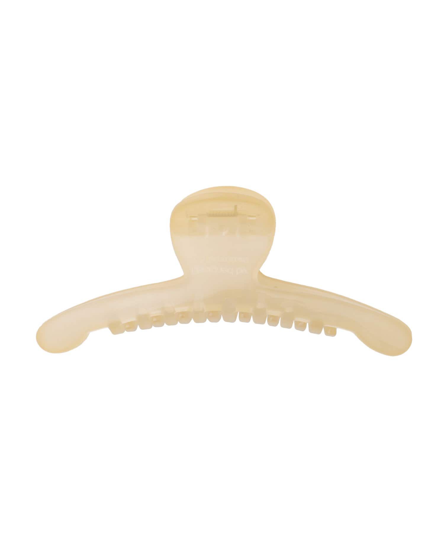 日本 Lattice - 透明感壓克力抓夾/鯊魚夾-肉桂棕