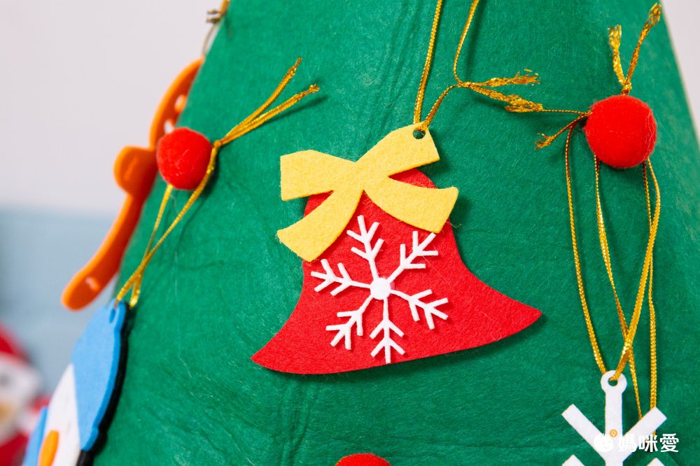 毛氈聖誕樹裝飾 ✦ 輕巧好裝飾 ✦ 完全不佔空間！
