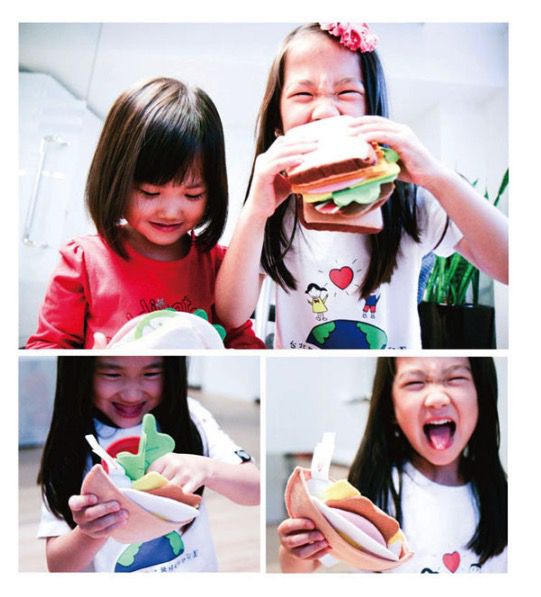 美國瑪莉莎 Melissa & Doug - MD 玩食趣-毛氈三明治組