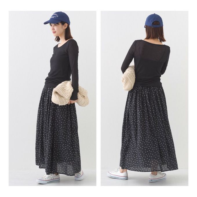 日本 OMNES - 大圓領優美透膚合身薄上衣-紅